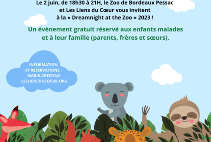 flyer nuit au zoo 2023