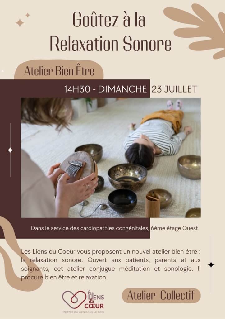relaxation sonore affiche