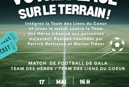 affiche tombola match de gala 17 mai