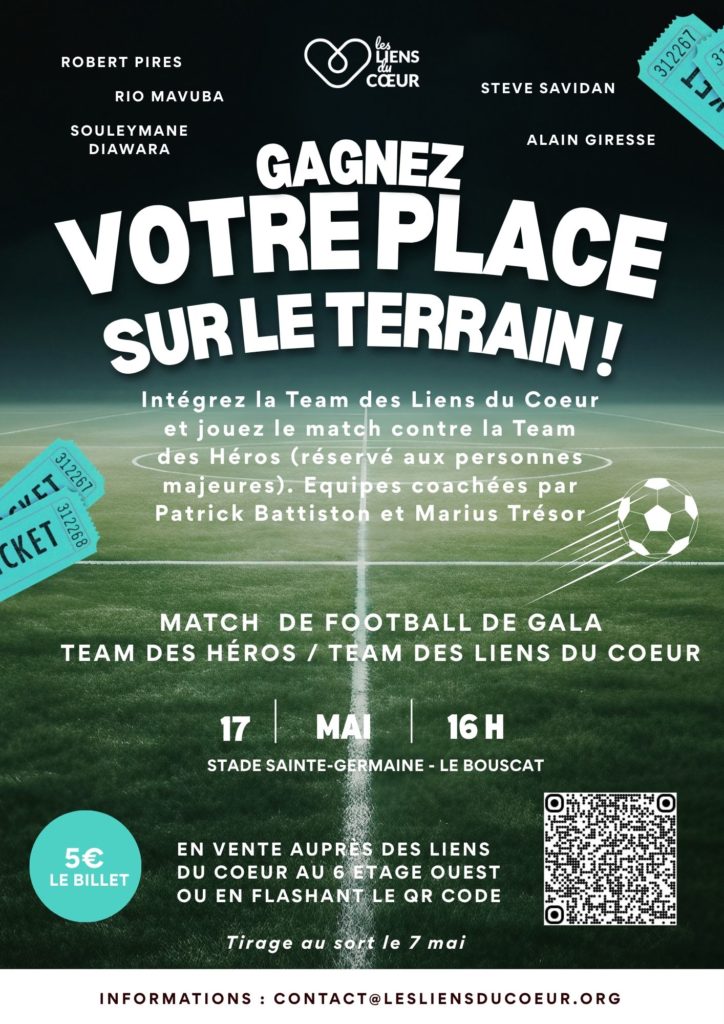 affiche tombola match de gala 17 mai